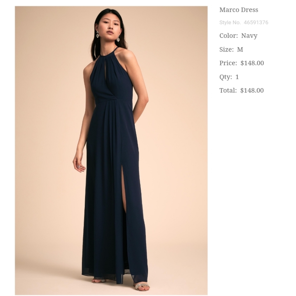 BHLDN Marco bridesmaid dress - size M